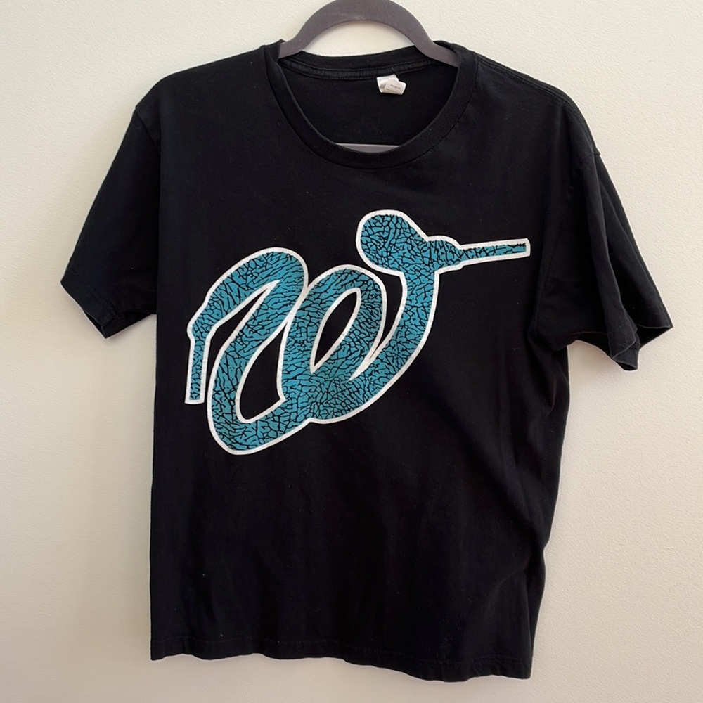 Wale Rapper T-Shirt Short Sleeve Size: M Color: Black